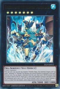 Yu-Gi-Oh! TCG: Poseidra Abyss, the Atlantean Dragon Lord (25LP)