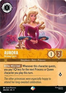 Disney Lorcana: Aurora - Holding Court (Epic) (9FAB)