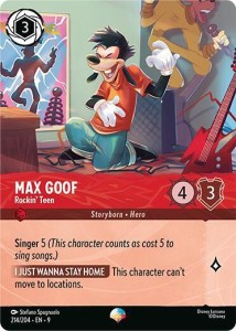 Disney Lorcana: Max Goof - Rockin' Teen (Epic) (9FAB)