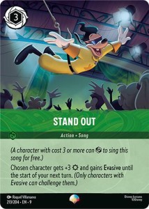 Disney Lorcana: Stand Out (Epic) (9FAB)