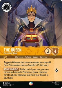 Disney Lorcana: The Queen - Conceited Ruler (Epic) (9FAB)