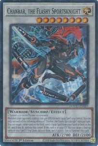 Yu-Gi-Oh! TCG: Chanbar, the Flashy Sportsknight (DOOD)