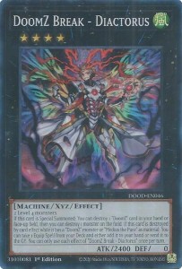 Yu-Gi-Oh! TCG: DoomZ Break - Diactorus (DOOD)
