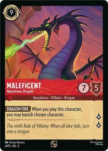 Disney Lorcana: Maleficent - Monstrous Dragon (PR3)