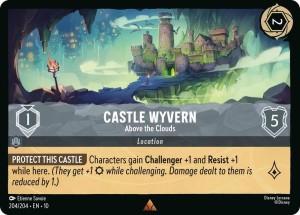 Disney Lorcana: Castle Wyvern - Above the Clouds (10WHI)