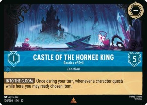 Disney Lorcana: Castle of the Horned King - Bastion of Evil (10WHI)