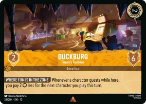 Disney Lorcana: Duckburg - Funso's Funzone (10WHI)