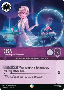 Disney Lorcana: Elsa - Exploring the Unknown (Epic) (10WHI)