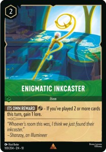 Disney Lorcana: Enigmatic Inkcaster (10WHI)