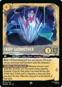 Disney Lorcana: Fairy Godmother - Magical Benefactor (10WHI)