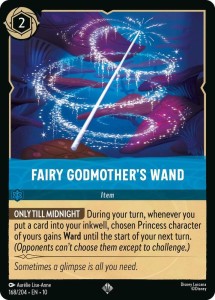Disney Lorcana: Fairy Godmother's Wand (10WHI)