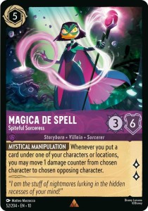 Disney Lorcana: Magica De Spell - Spiteful Sorceress (10WHI)