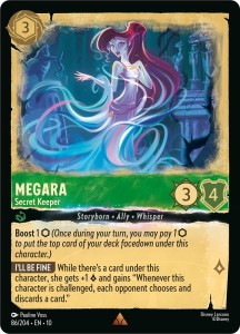 Disney Lorcana: Megara - Secret Keeper (10WHI)
