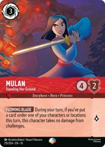 Disney Lorcana: Mulan - Standing Her Ground (Epic) (10WHI)