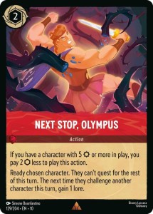 Disney Lorcana: Next Stop, Olympus (10WHI)