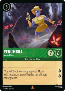 Disney Lorcana: Penumbra - Moon Alien (10WHI)