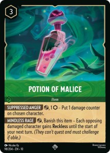 Disney Lorcana: Potion of Malice (10WHI)