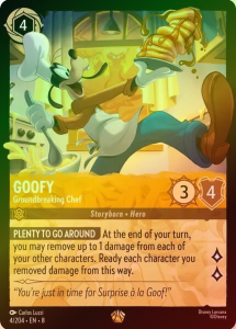 Disney Lorcana: Goofy - Groundbreaking Chef (Foil) (8JAF)