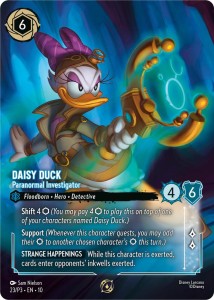 Disney Lorcana: Daisy Duck - Paranormal Investigator (PR3)