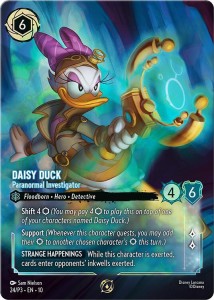 Disney Lorcana: Daisy Duck - Paranormal Investigator (PR3)
