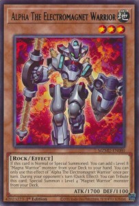 Yu-Gi-Oh! TCG: Alpha The Electromagnet Warrior (MZMU)