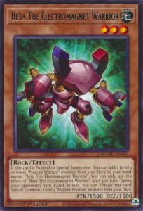 Yu-Gi-Oh! TCG: Beta The Electromagnet Warrior (MZMU)