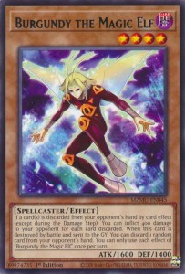 Yu-Gi-Oh! TCG: Burgundy the Magic Elf (MZMU)