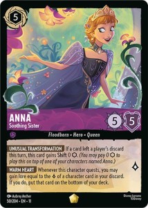 Disney Lorcana: Anna - Soothing Sister (11WSP)