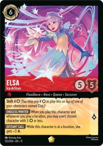 Disney Lorcana: Elsa - Ice Artisan (11WSP)