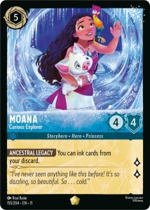 Disney Lorcana: Moana - Curious Explorer (11WSP)