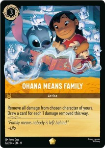 Disney Lorcana: Ohana Means Family (11WSP)