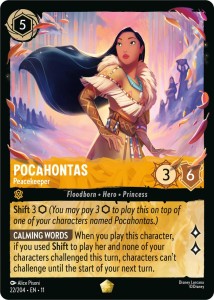 Disney Lorcana: Pocahontas - Peacekeeper (11WSP)