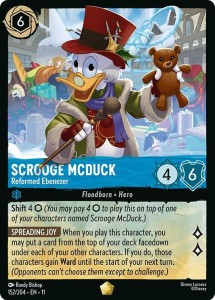 Disney Lorcana: Scrooge McDuck - Reformed Ebenezer (11WSP)