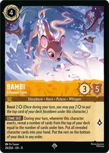 Disney Lorcana: Bambi - Ethereal Fawn (11WSP)