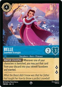 Disney Lorcana: Belle - Snowfield Strategist (11WSP)
