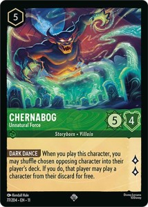 Disney Lorcana: Chernabog - Unnatural Force (11WSP)