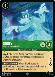 Disney Lorcana: Goofy - Ghost of Jacob Marley (11WSP)