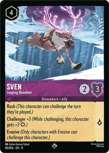 Disney Lorcana: Sven - Leaping Reindeer (11WSP)