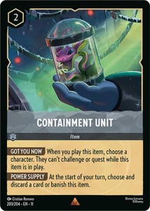 Disney Lorcana: Containment Unit (11WSP)