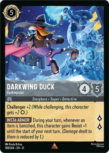 Disney Lorcana: Darkwing Duck - Darkwarrior (11WSP)