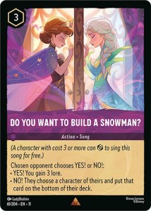 Disney Lorcana: Do You Want To Build A Snowman? (11WSP)