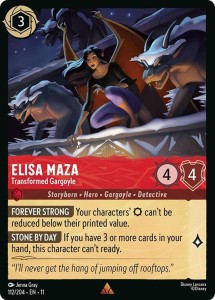 Disney Lorcana: Elisa Maza - Transformed Gargoyle (11WSP)