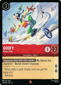 Disney Lorcana: Goofy - Klutzy Skier (11WSP)