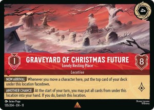 Disney Lorcana: Graveyard of Christmas Future - Lonely Resting Place (11WSP)