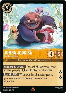 Disney Lorcana: Jumba Jookiba - Prolific Inventor (11WSP)