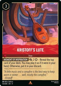 Disney Lorcana: Kristoff's Lute (11WSP)