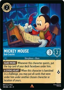 Disney Lorcana: Mickey Mouse - Bob Cratchit (11WSP)