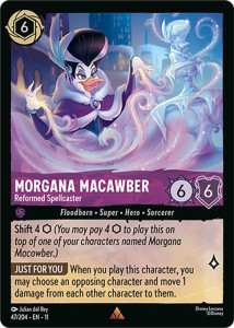 Disney Lorcana: Morgana Macawber - Reformed Spellcaster (11WSP)