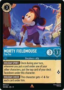Disney Lorcana: Morty Fieldmouse - Tiny Tim (11WSP)