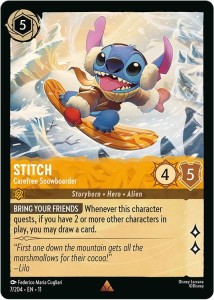 Disney Lorcana: Stitch - Carefree Snowboarder (11WSP)